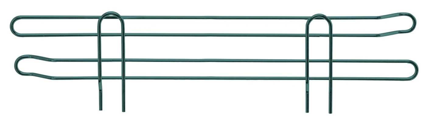 Quantum SL18P Side Ledge, 18"W x 4"H, Green