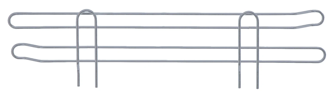 Quantum SL21GY Side Ledge, 21"W x 4"H, Gray