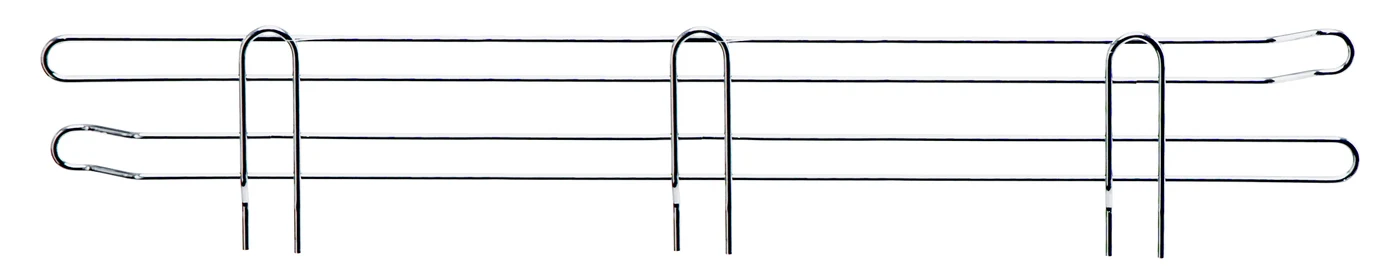 Quantum SL24 Side Ledge, 24"W x 4"H, Chrome