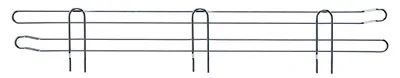 Quantum SL24S Side Ledge, 24"W x 4"H, Stainless