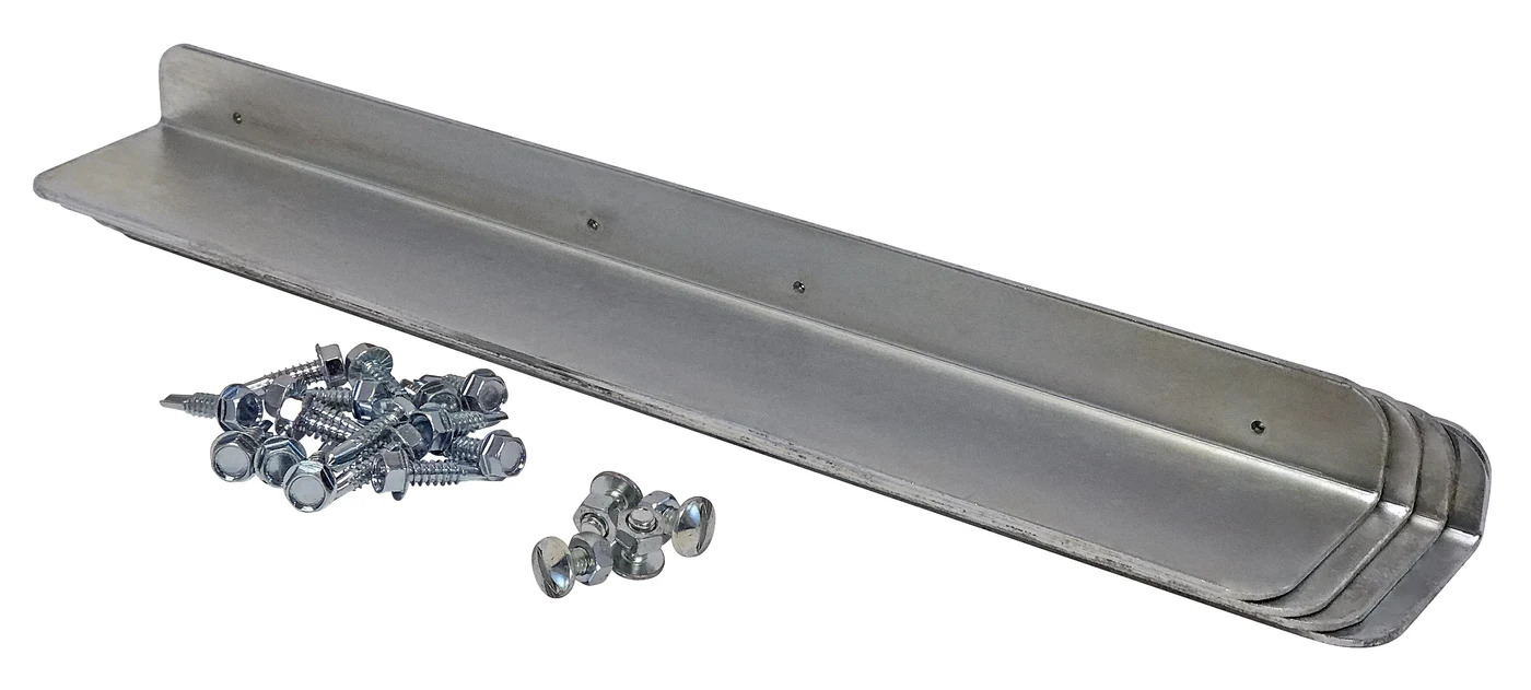 Quantum TK-CA Track Connector, Gray Metallic, Set of 4