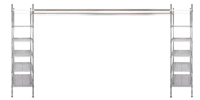Quantum TTK-E18 Stationary End Kit, Chrome