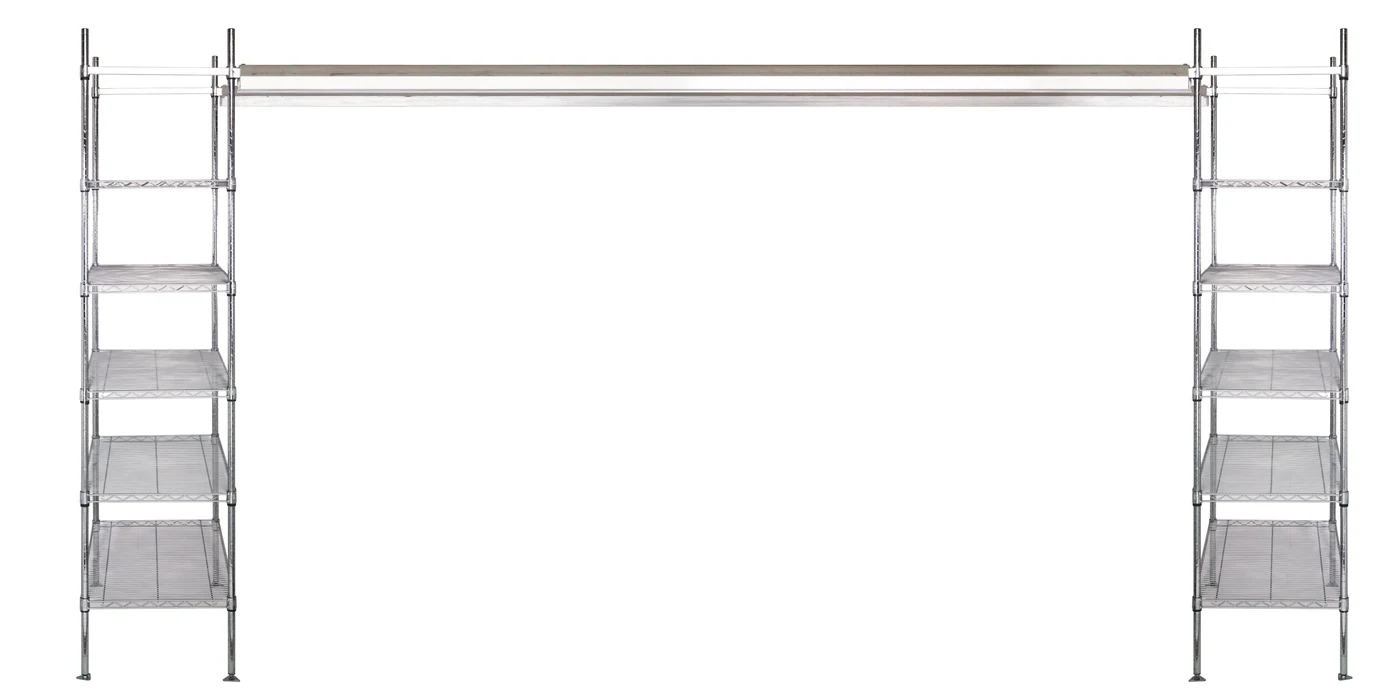 Quantum TTK-E18 Stationary End Kit, Chrome