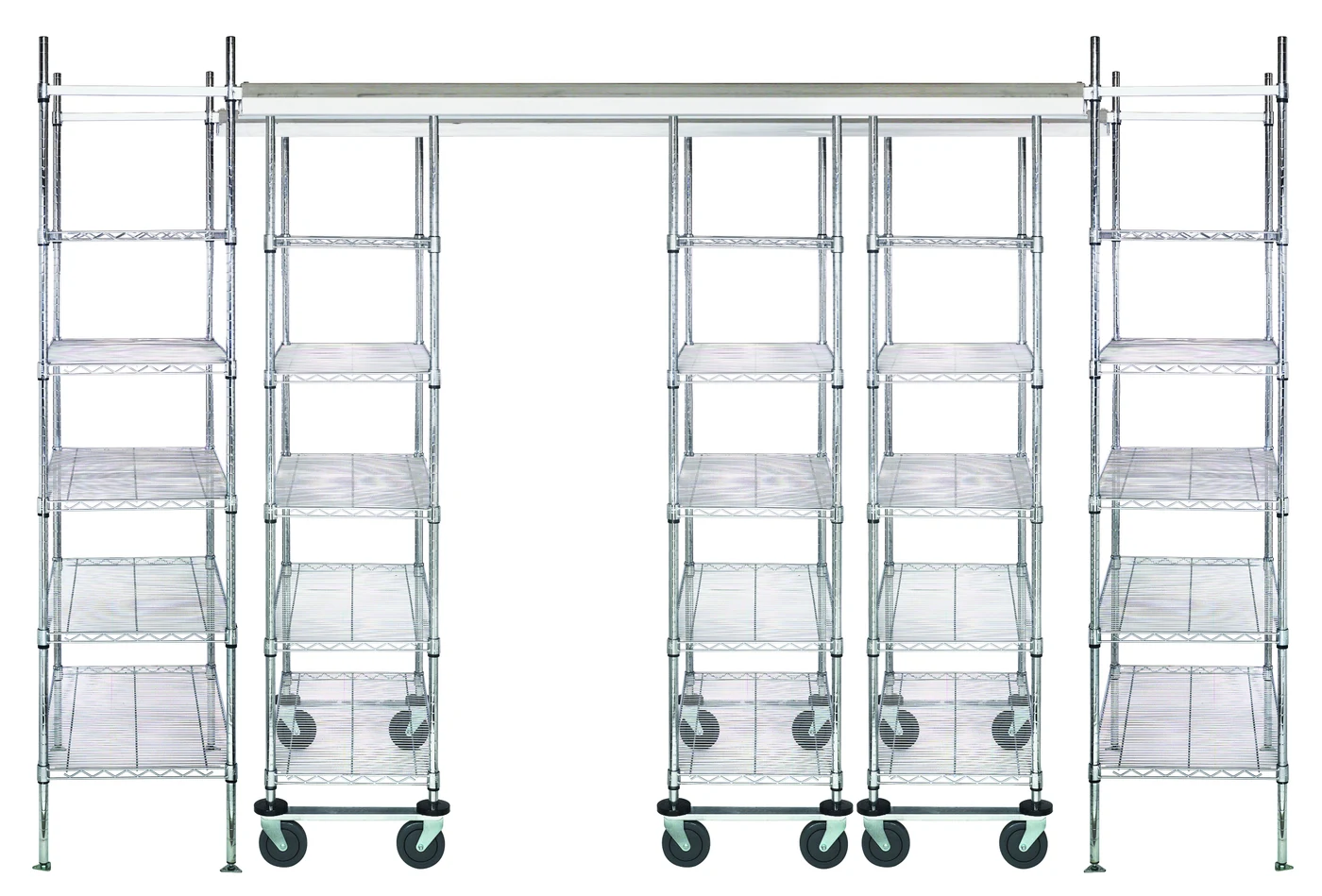 Quantum TK12-2460GY Overhead Track System, 1200 lb capacity, Gray