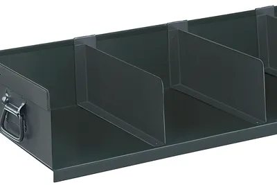 Quantum TT-DIV6 Removable Tray Truck Divider for Use with TT-OT15 and TT-CT15, Black