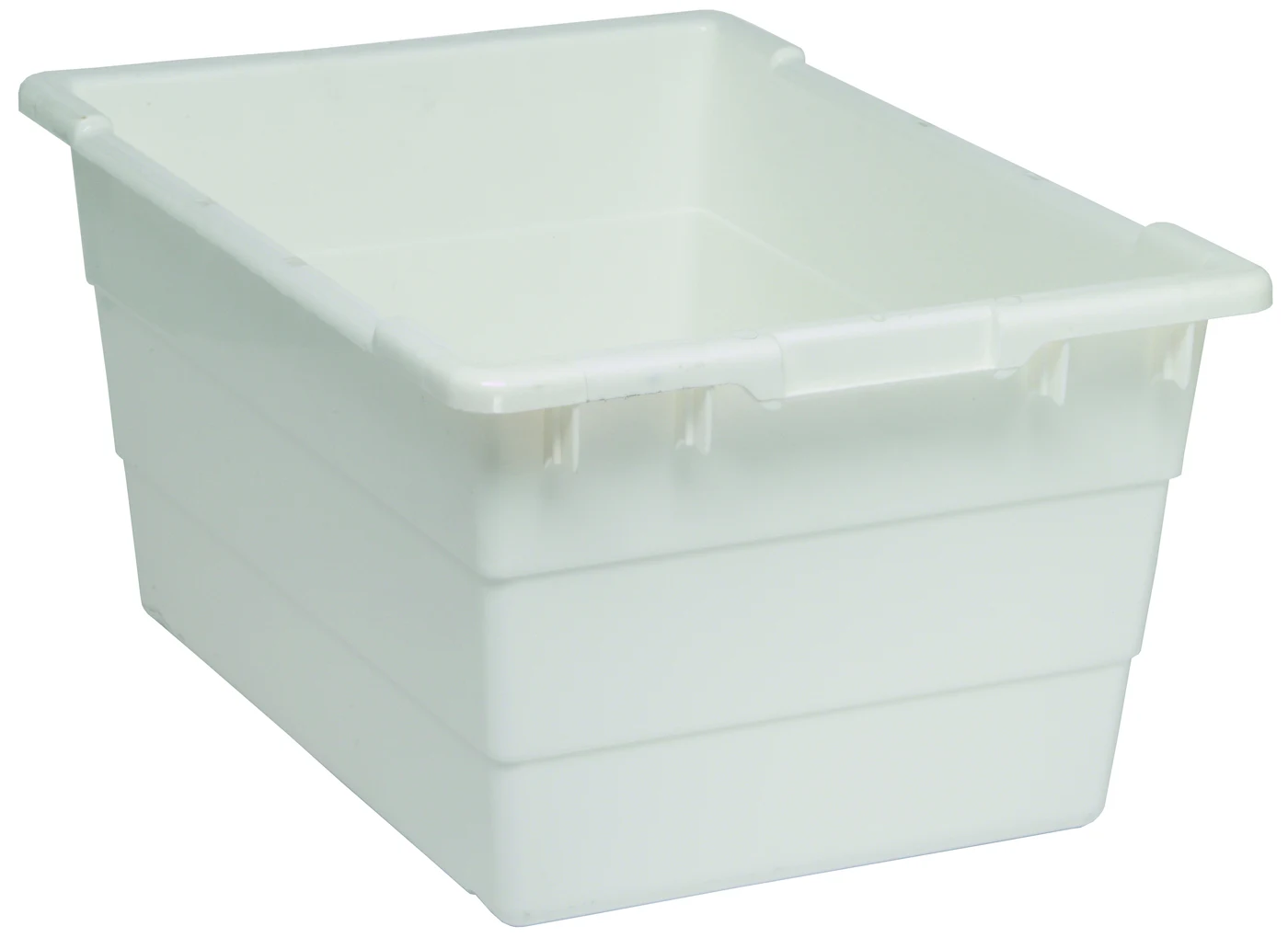 Quantum TUB2417-12WTNB Cross Stack Tub, 100 lb capacity, White