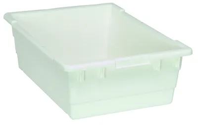 Quantum TUB2417-8WTNB Cross Stack Tub, 100 lb capacity, White