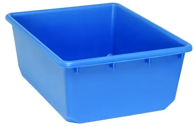 Quantum TUB2419-9BL QuanTub Nesting Tote, 100 lb capacity, Blue