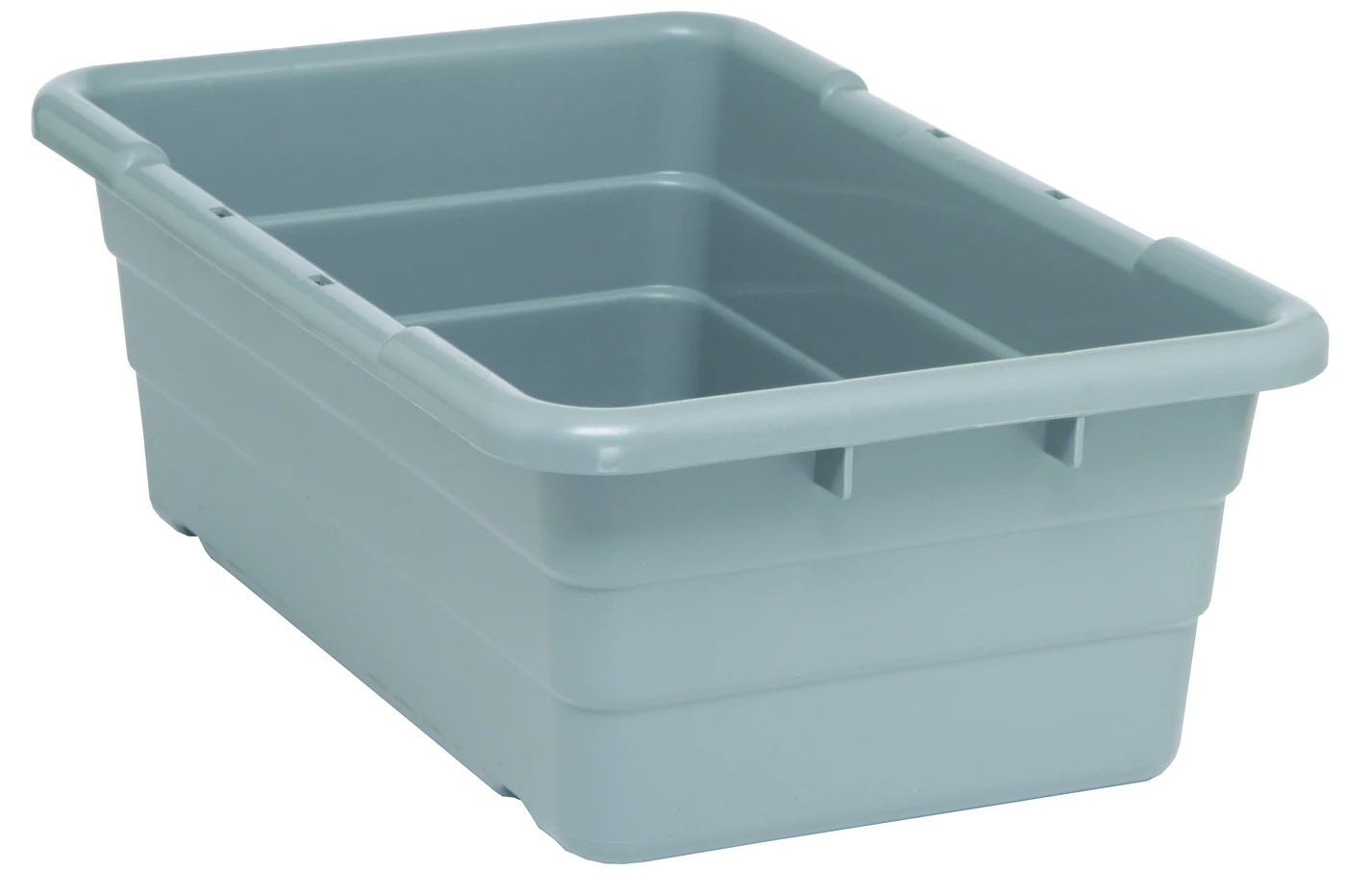 Quantum TUB2516-8GYNB Cross Stack Tub, 100 lb capacity, Gray