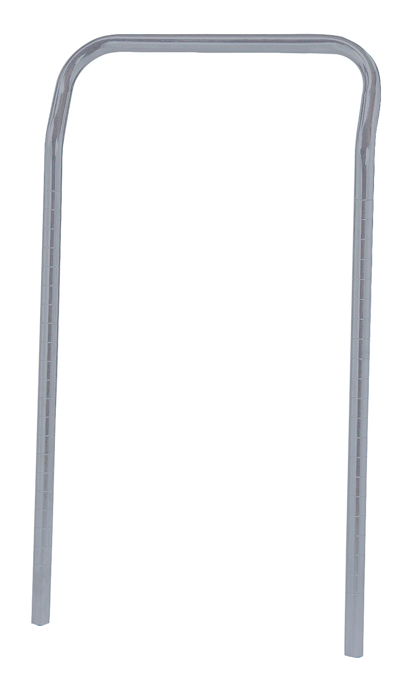 Quantum UH18GY U-Handle, 18"W x 32"H, Gray