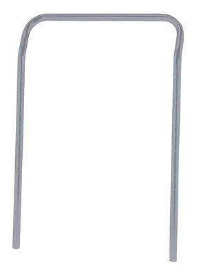 Quantum UH21GY U-Handle, 21"W x 32"H, Gray