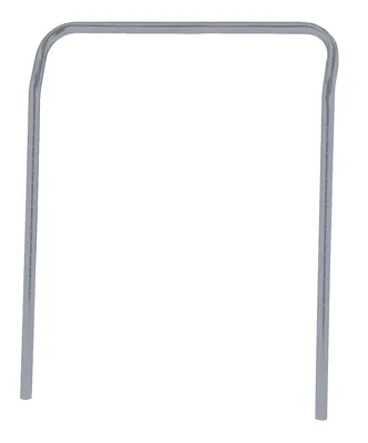 Quantum UH24GY U-Handle, 24"W x 32"H, Gray
