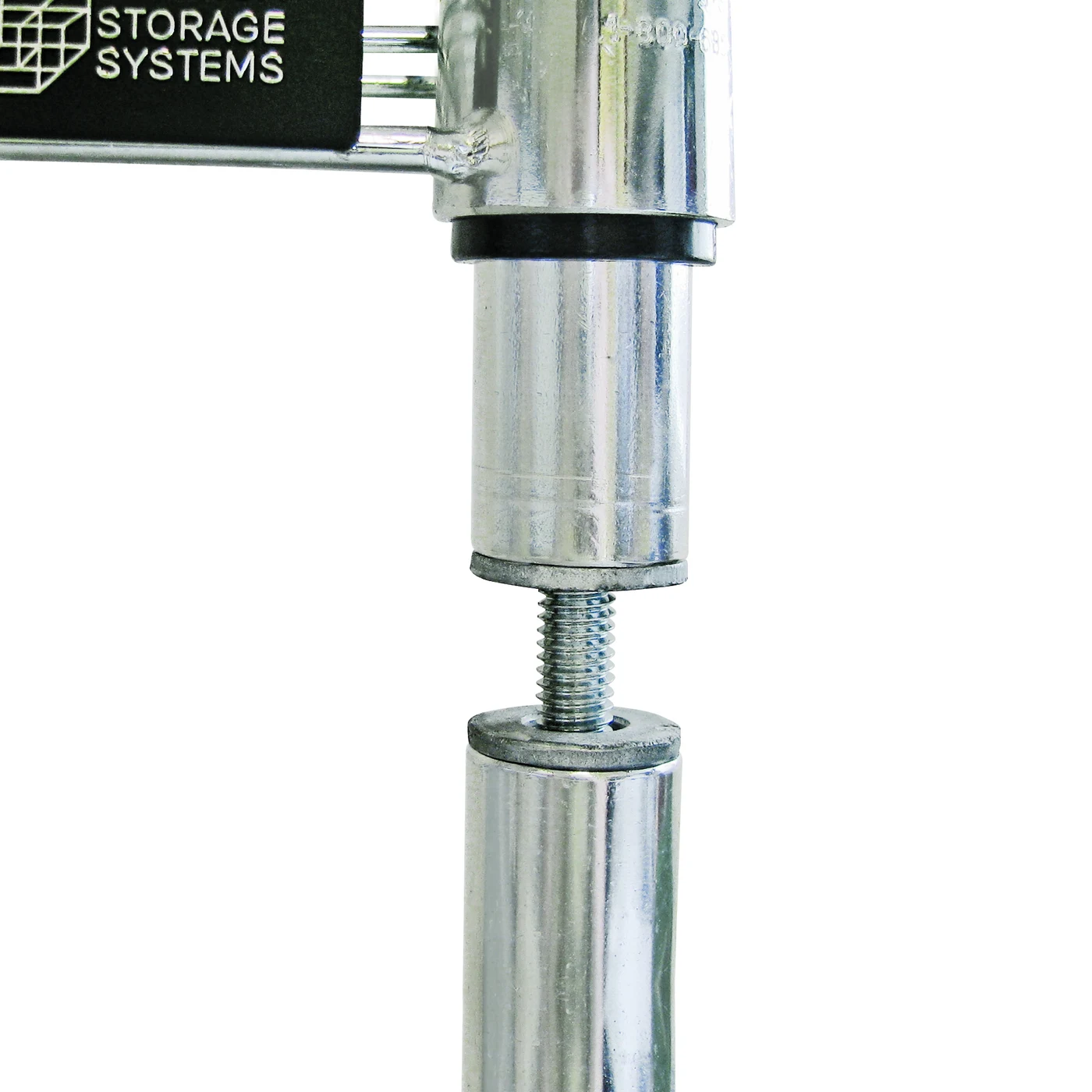 Quantum W-PC-STUD Threaded Stud Connector, Chrome