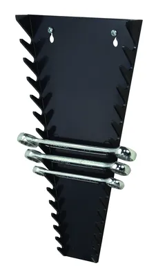 Quantum WH-15 Wrench Holder, 1"L x 7-1/8"W x 11-5/8"H, 15 wrenches capacity, Black