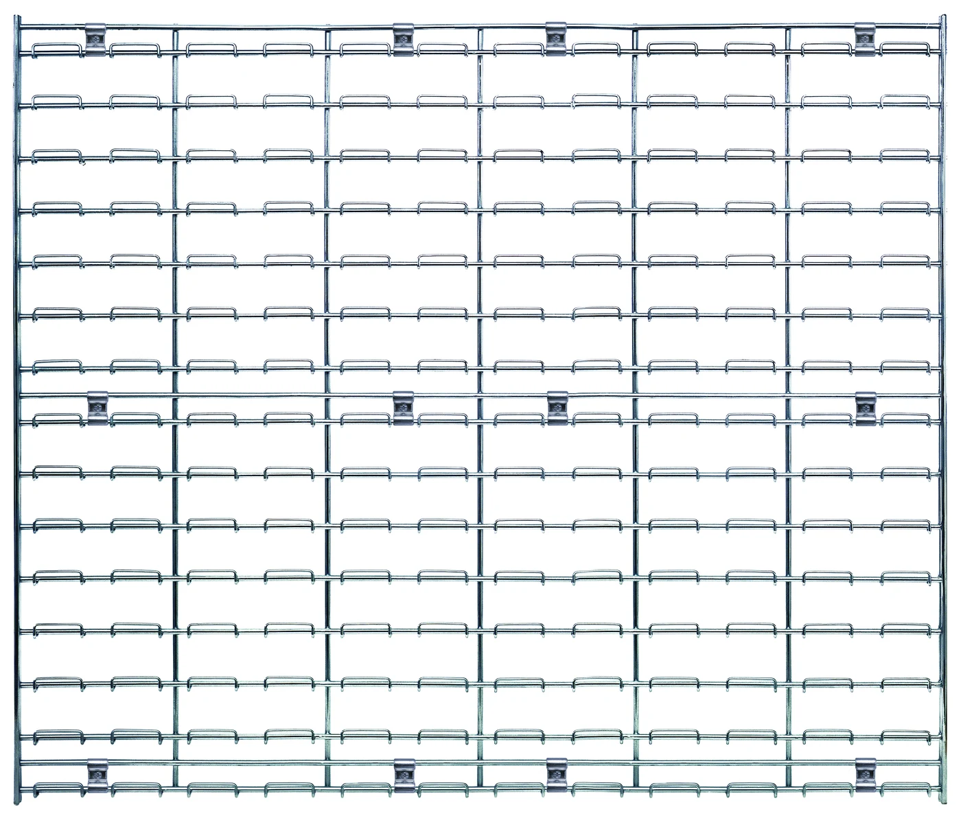 Quantum WLP-3036C Wire Louvered Panel, 36"L x 30"H, 250 lb capacity, Chrome