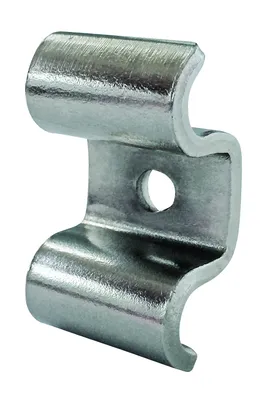 Quantum WLP-DMC Wire Louvered Panel Mounting Clip, Chrome, Pack of 4