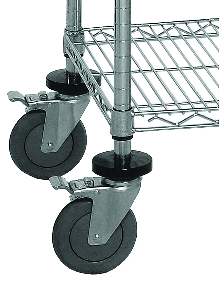 Quantum WR-00H-KIT Casters, 300 lb capacity, Set of 4