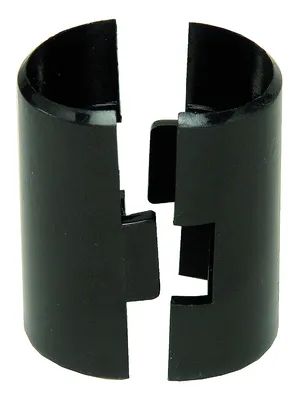 Quantum WR-SS Plastic Split Sleeve, Black, Pack of 4