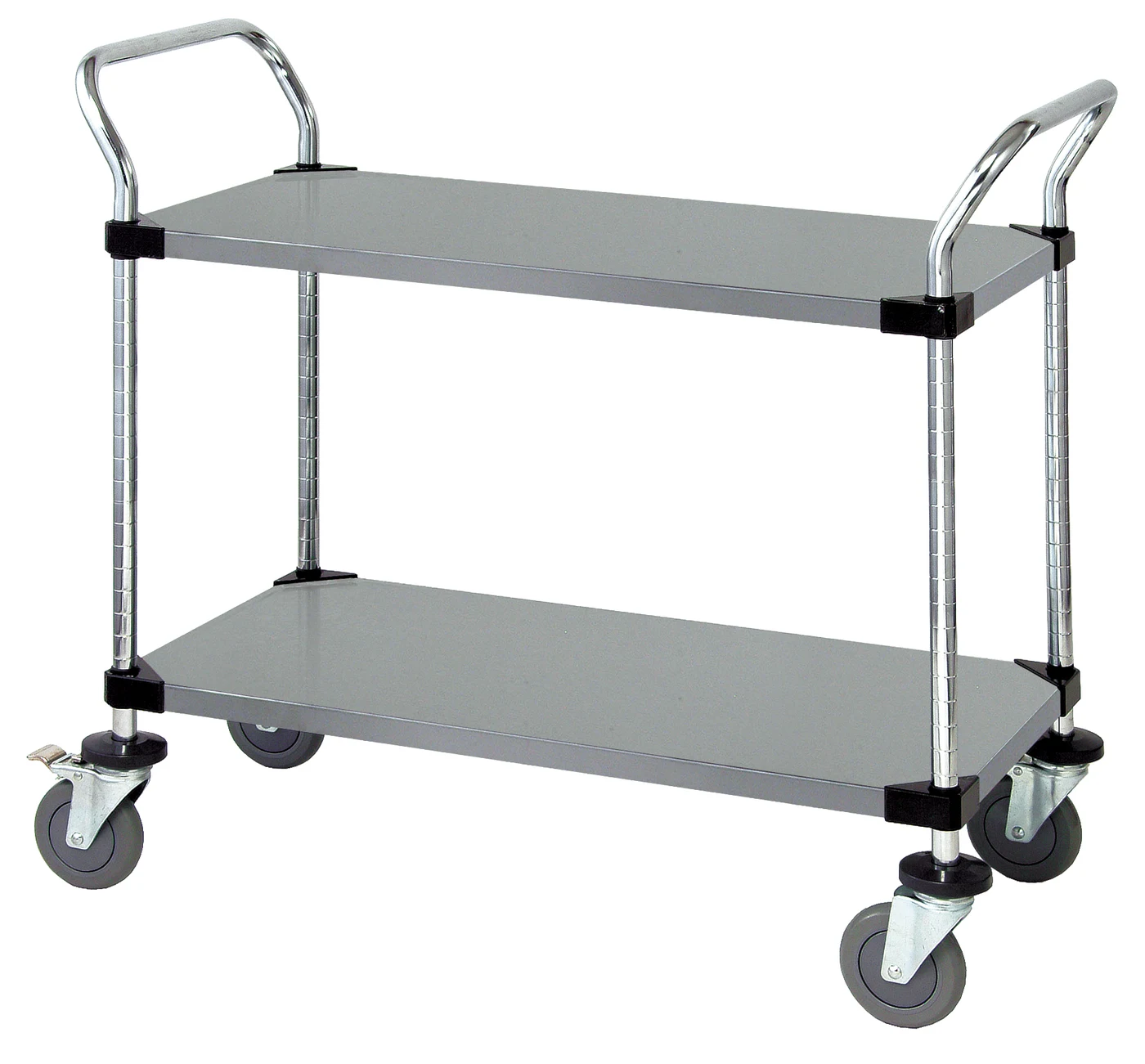 Quantum WRSC-2136-2SS Utility Cart, 36"W x 21"D x 37-1/2"H, 1200 lb capacity, Stainless