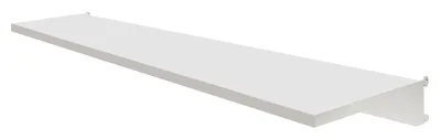 Quantum WS-1248DSHC Partition Wall Dust Shelf, 48"W x 12"D, Oyster White