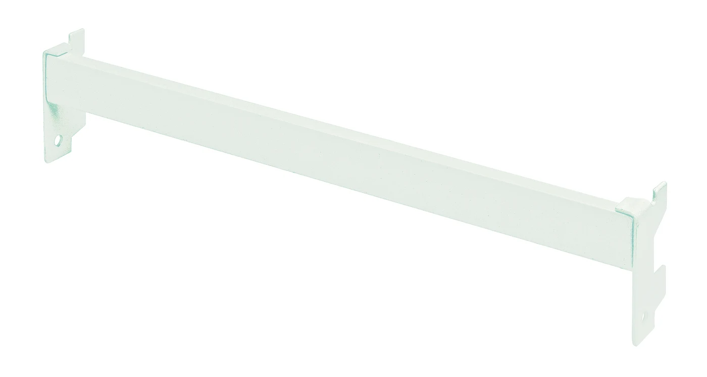 Quantum WS-HB18HC Partition Wall Hang Bar, Oyster White