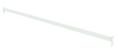 Quantum WS-HB48HC Partition Wall Hang Bar, Oyster White