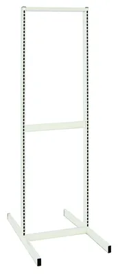 Quantum WS70-DS18HC Double-Sided Partition Wall Starter Unit, 18"W x 50"D x 70"H, Oyster White