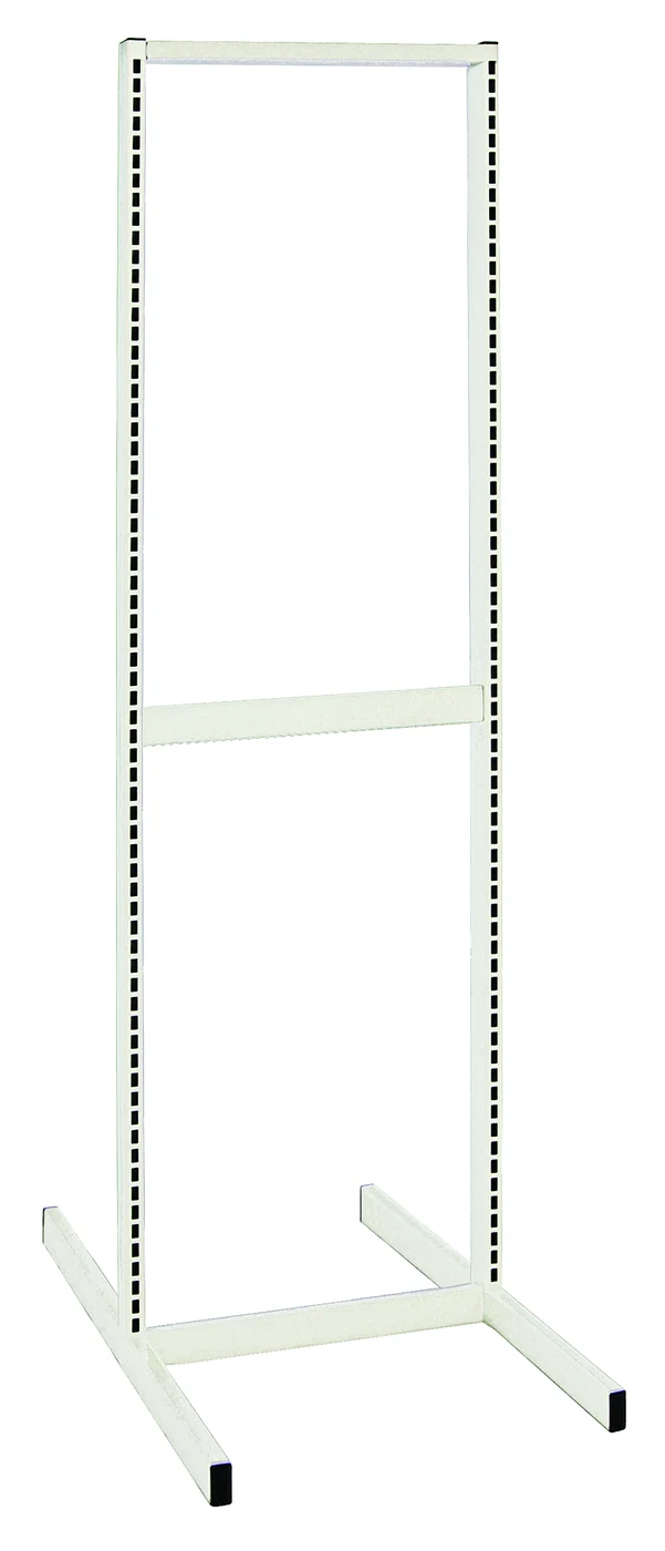 Quantum WS70-DS18HC Double-Sided Partition Wall Starter Unit, 18"W x 50"D x 70"H, Oyster White