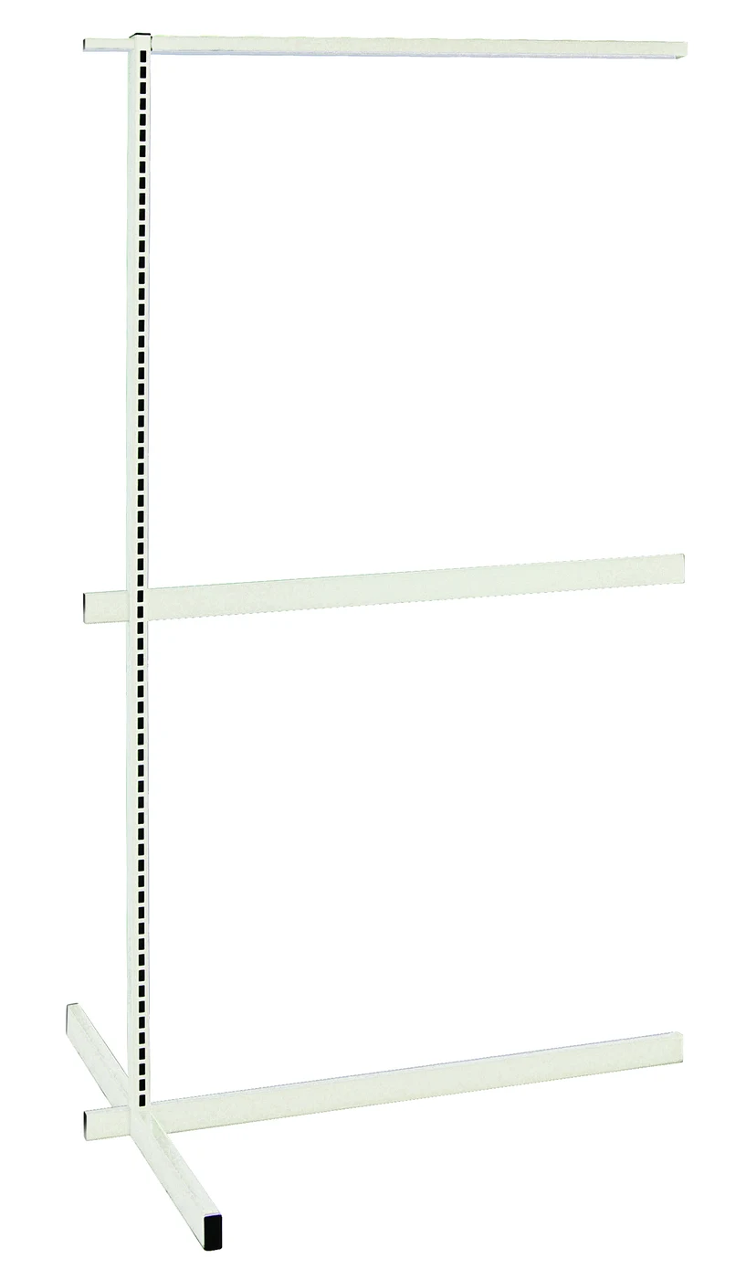 Quantum WS-DS36HCAD Partition Wall Frame, 36"W x 70"H, Oyster White