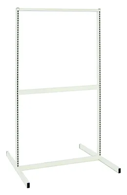 Quantum WS70-DS36HC Double-Sided Partition Wall Starter Unit, 36"W x 50"D x 70"H, Oyster White