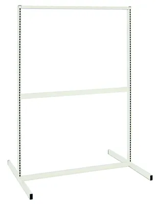 Quantum WS70-DS48HC Double-Sided Partition Wall Starter Unit, 48"W x 50"D x 70"H, Oyster White