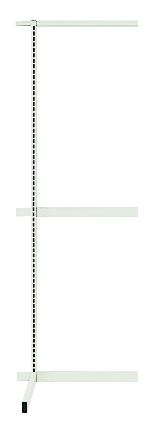 Quantum WS-SS18HCAD Partition Wall Frame, 18"W x 70"H, Oyster White