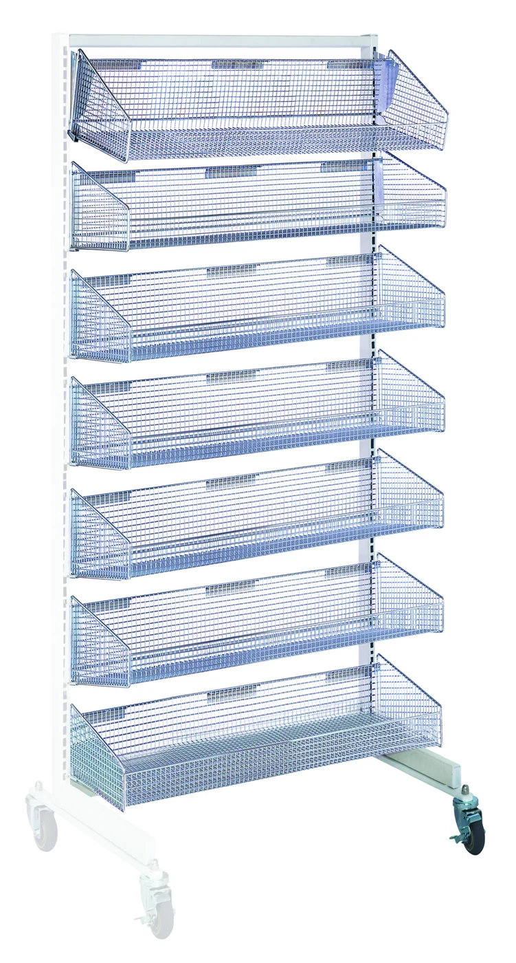 Quantum WS70-SS36AD-7S Mobile Partition Wall Add-On Unit, 36"W x 26"D x 74"H, Oyster White
