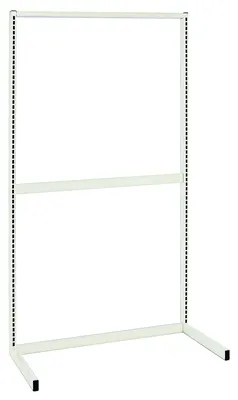Quantum WS70-SS36HC Single-Sided Partition Wall Starter Unit, 36"W x 26"D x 70"H, Oyster White