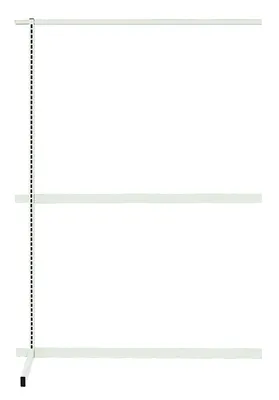 Quantum WS-SS48ADHC Partition Wall Frame, Oyster White