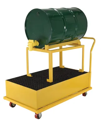 Vestil SRBC-HR-YL Steel Horizontal Spill Pallet