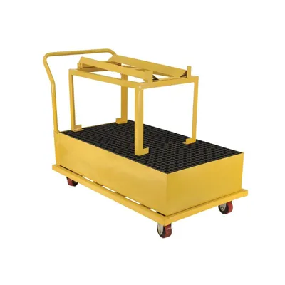 Vestil SRBC-HR-YL Steel Horizontal Spill Pallet