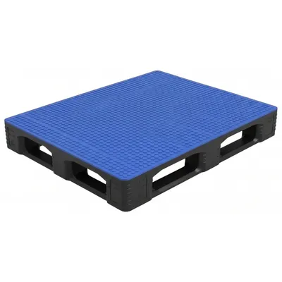 TC3-5 Stackable Pallet w/ Steel+Palgrip, 47.2"x39.4"x6.3"