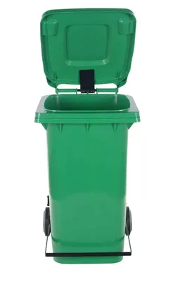 TH-64-GRN-FL trash can shown from an alternate angle