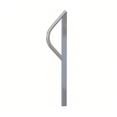 Tri-Arc MPASHR2 Tri-Arc Ladder Handrail: 32 In Overall Height, For Use With Mfr. No. MPASHR2, Aluminum