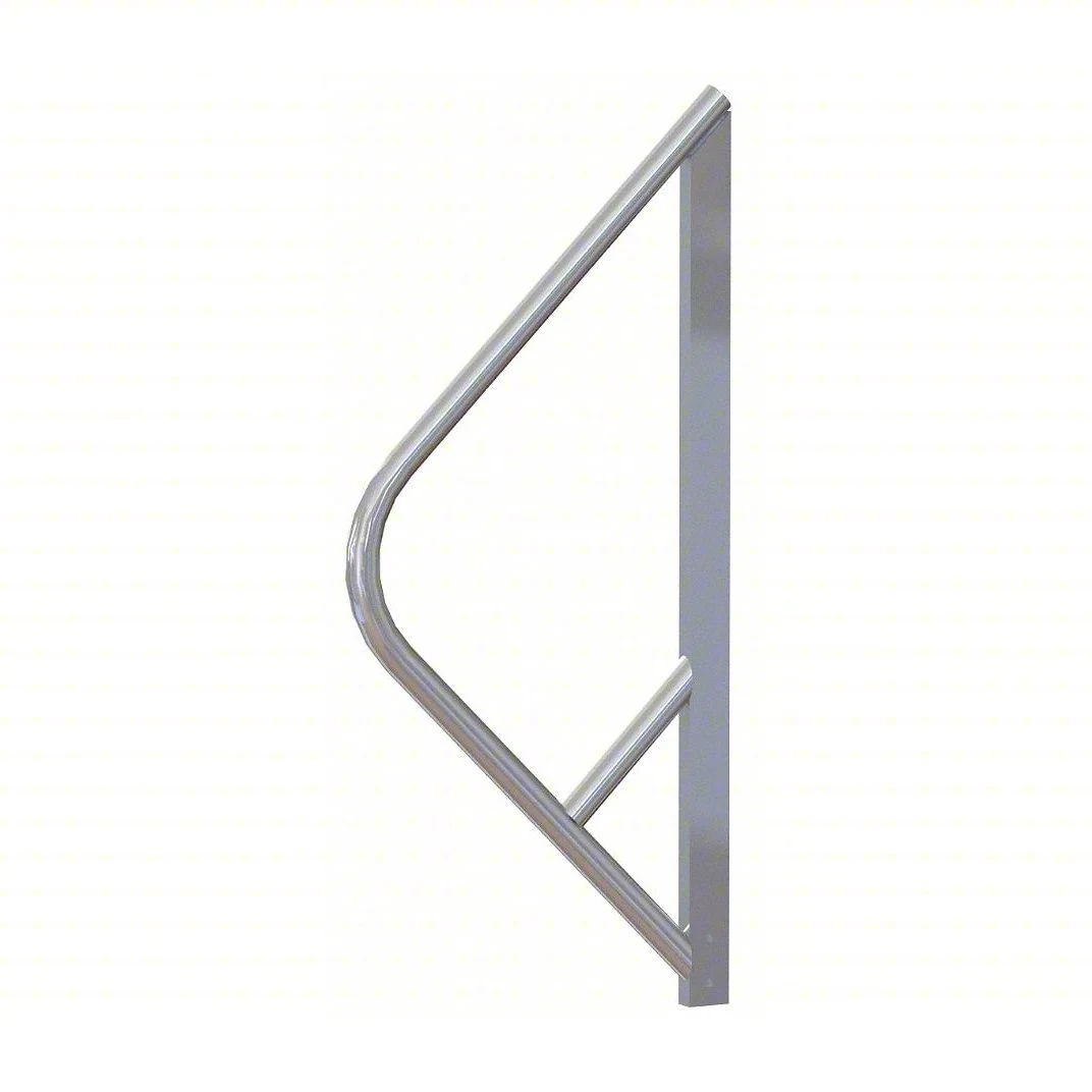 Tri-Arc MPASHR3 Tri-Arc Ladder Handrail: 32 In Overall Height, For Use With Mfr. No. MPASHR3, Aluminum