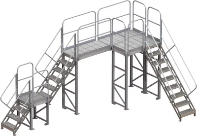 Tri-Arc MPASHR5 Tri-Arc Ladder Handrail: 32 In Overall Height, For Use With Mfr. No. MPASHR5, Aluminum — view 4