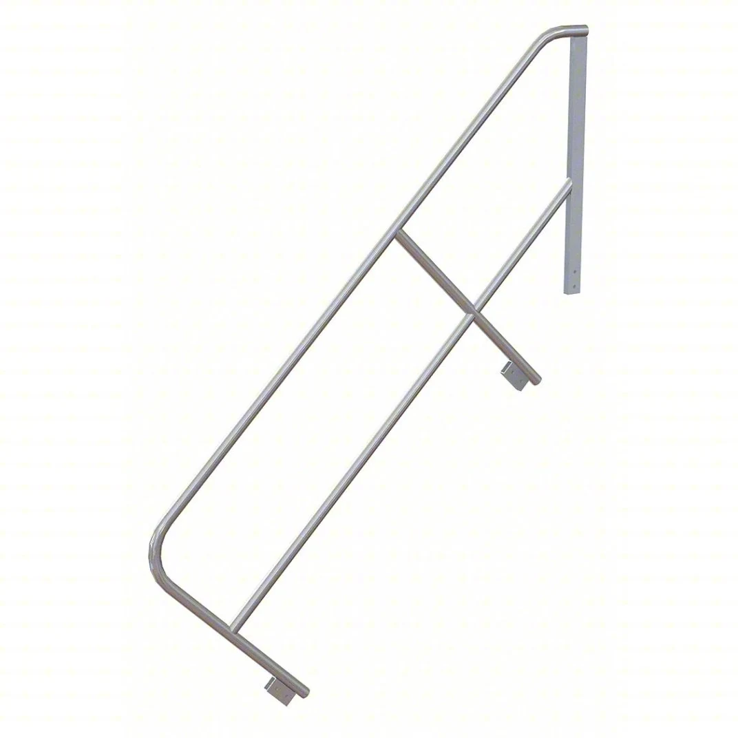 Tri-Arc MPASHR8 Tri-Arc Ladder Handrail: 32 In Overall Height, For Use With Mfr. No. MPASHR8, Aluminum