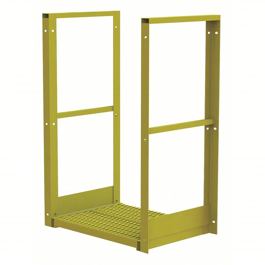 Tri-Arc Work Platform, 20" bridge span, 1,000 lb capacity, perforated tread