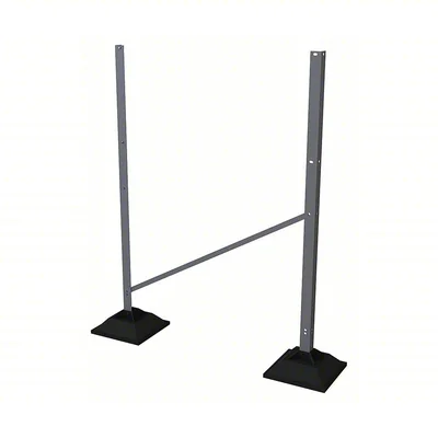 Tri-Arc URTSL40 Tri-Arc Support Leg: 40 in Overall Height, 36 in Overall Wide, 500 lb Load Capacity, Aluminum