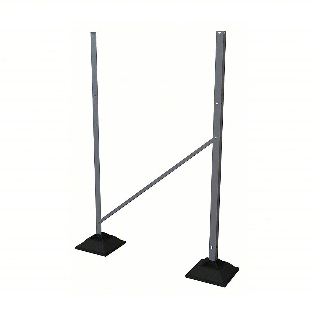 Tri-Arc URTSL50 Tri-Arc Support Leg: 50 in Overall Height, 36 in Overall Wide, 500 lb Load Capacity, Aluminum
