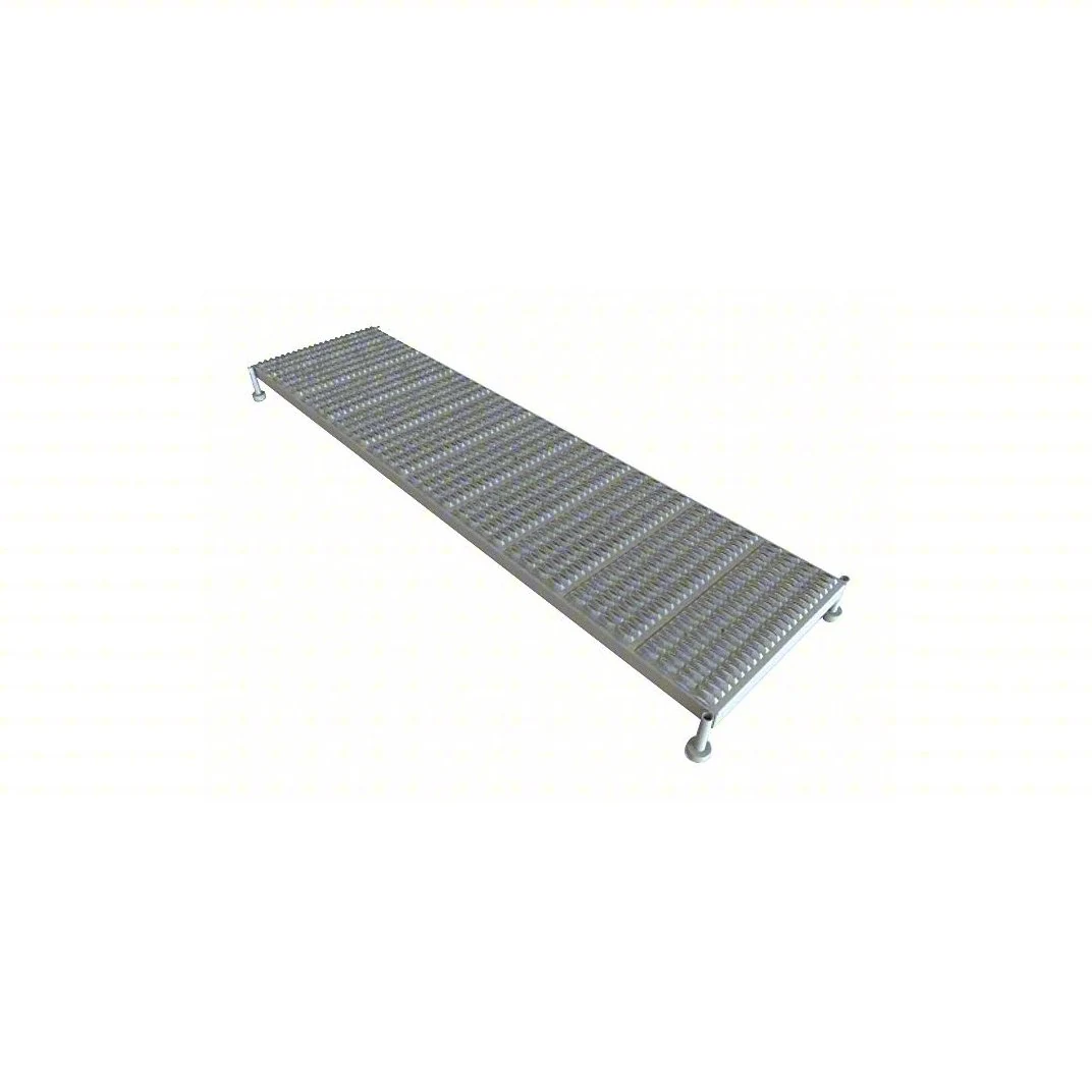 Tri-Arc Welded 1-Step Rolling Ladder, 97" base, 97" top step, 24" wide steps, 24" wide platform, 800 lb capacity, serrated tread