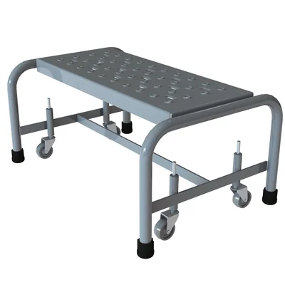 Tri-Arc Welded 1-Step Work Platform, 19" base, 24" wide steps, 450 lb capacity