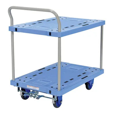 TRP-2334-2-FB flatbed cart shown from an alternate angle