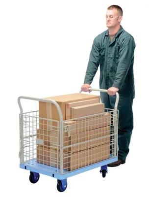 TRP-2334-M flatbed cart shown from an alternate angle